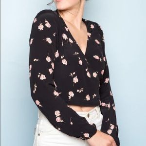 Brandy Melville wrap top
